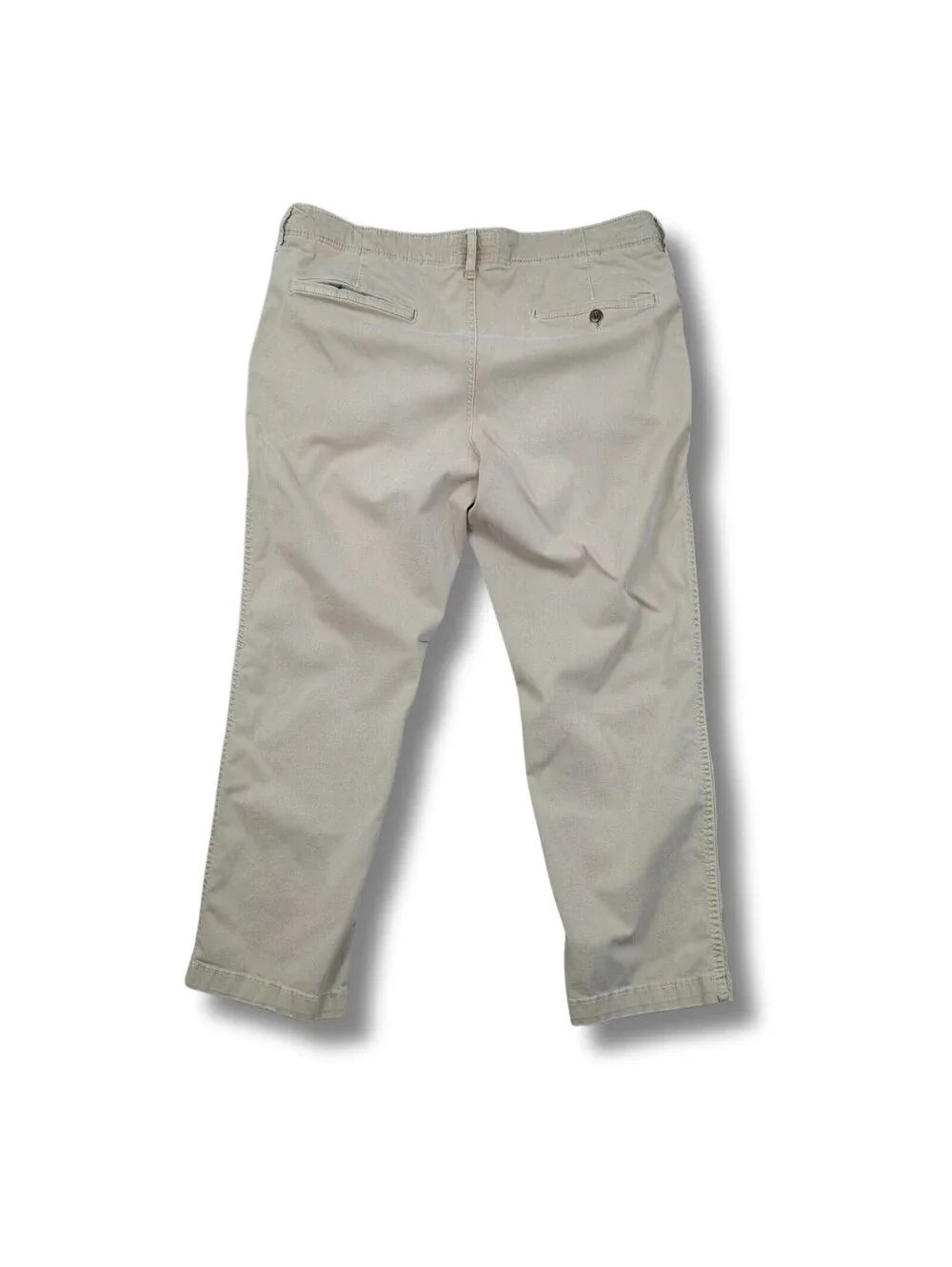American Eagle Extreme Flex Khaki Chino Pants Men's 36x28 Relaxed Straight Fit